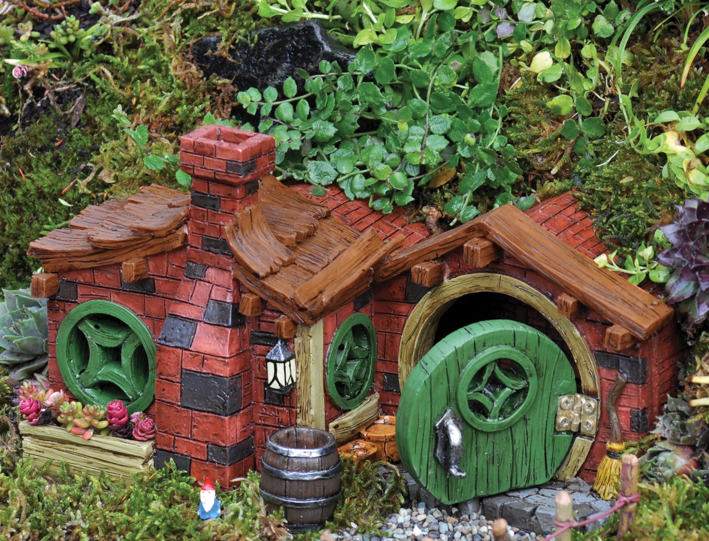 Georgetown Home Garden Miniature The Brick House Garden Decor