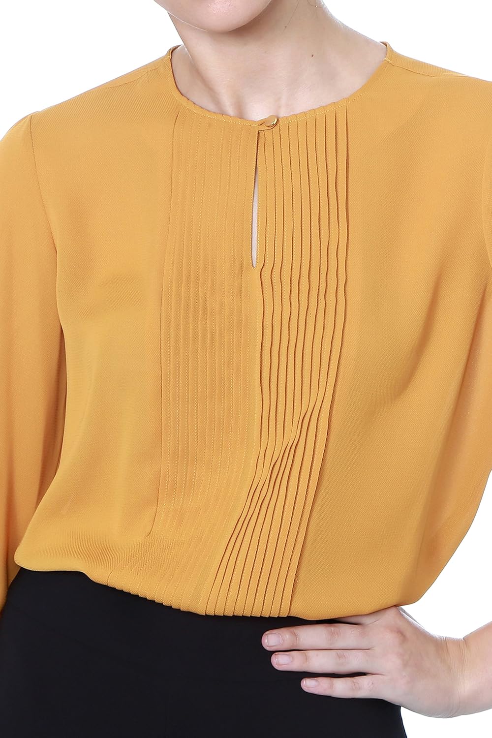 van heusen women's plain regular fit top