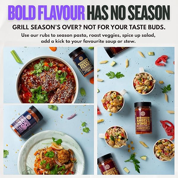 VEGGIE WAR BBQ VEGGIE RUB – 100% NATURAL VEGETABLE SEASONING – AMAZING BLEND OF SPICES FOR PERFECT VEGETABLE DISHES – LARGE JAR (170G)