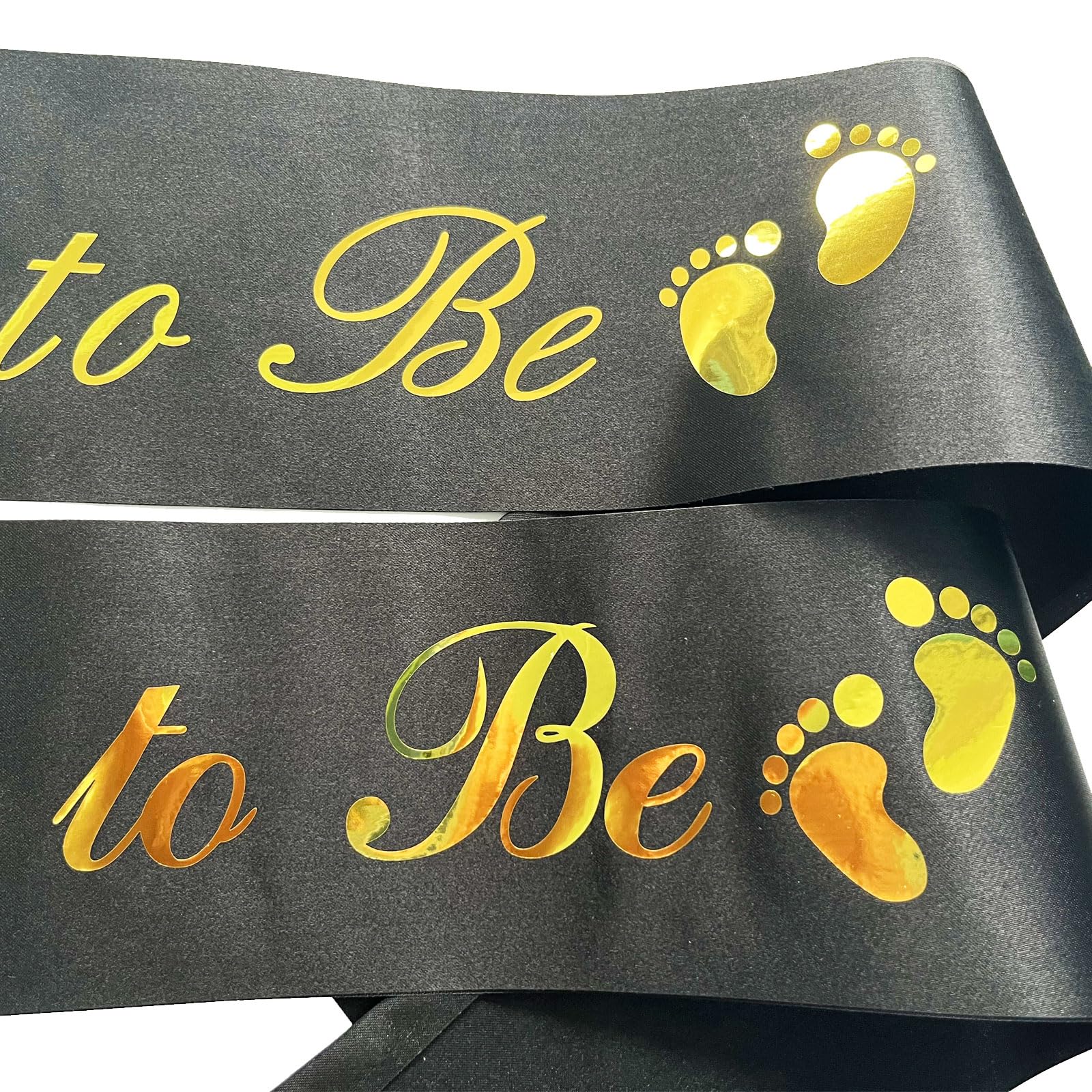 NAUXIUDSJS Mom To Be Sash, Dad to Be Sash, Gift Ideas for Soon to Be Parents, Pregnancy Announcement, Boy or Girl, Baby Shower Party Decorations, Gifts, Favors, Mommy Supplies Gender Reveal, Black