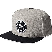 Brixton Pledge, Grey/Black at Amazon Men's Clothing store
