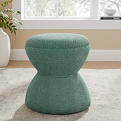 VANOMi Multi-Functional Boucle Ottoman, Vanity