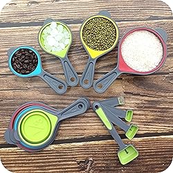 Hotsyang Collapsible Measuring Cups and Spoons