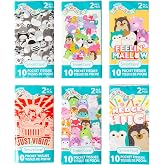 Smart Care Squishmallows Pocket Tissue, Ultra Soft 2-Ply, 6PK