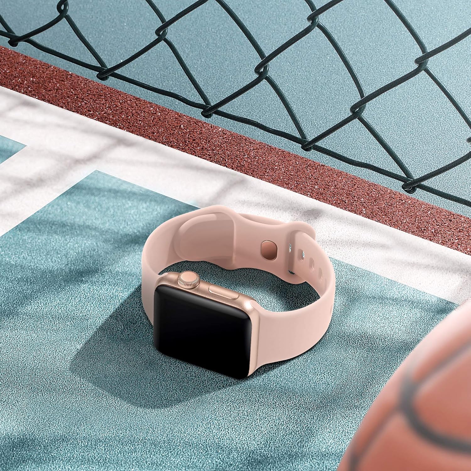 Epova Silicone Strap Compatible with Apple Watch Strap 40mm 38mm 41mm 42mm - Image 5
