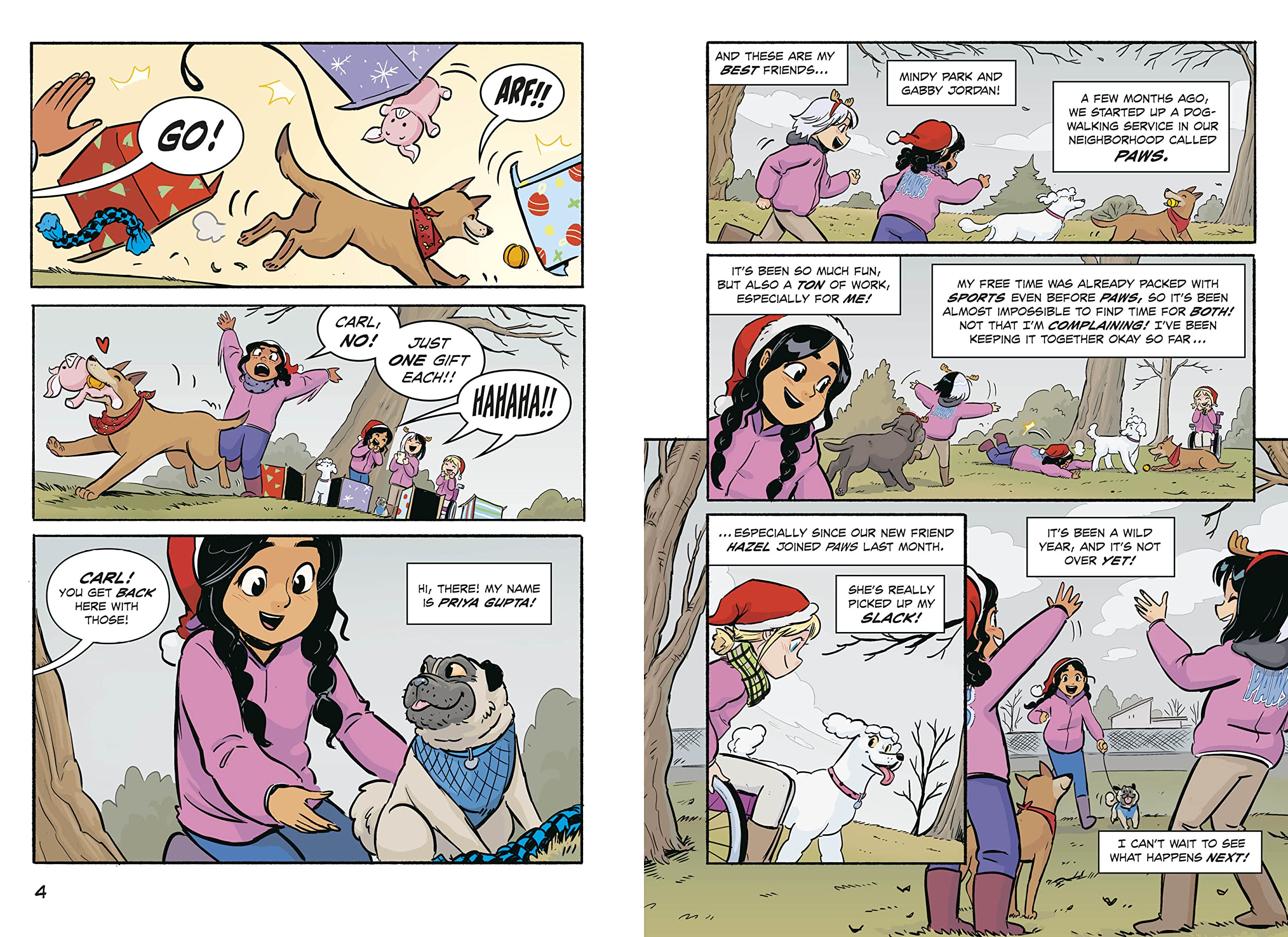 PAWS: Priya Puts Herself First: A Graphic Novel PAWS: Priya Puts Herself First: A Graphic Novel Paperback Kindle Hardcover
