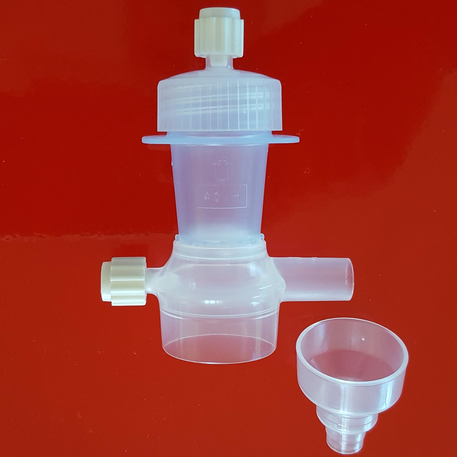 100-Pack 40µm Nylon Mesh Cell Strainers - Sterile, Individually Wrapped, For Lab & Cell Culture