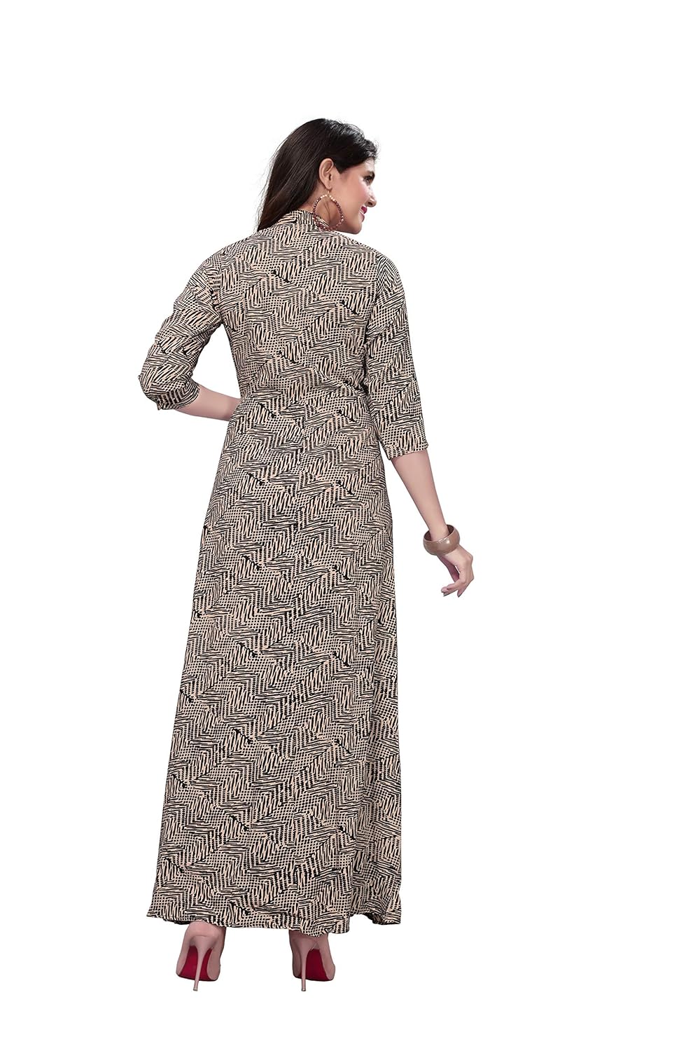 royal export women's black cotton party wear dress