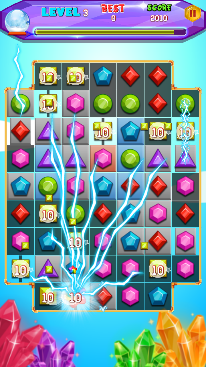 Jewels Deluxe Match for Android