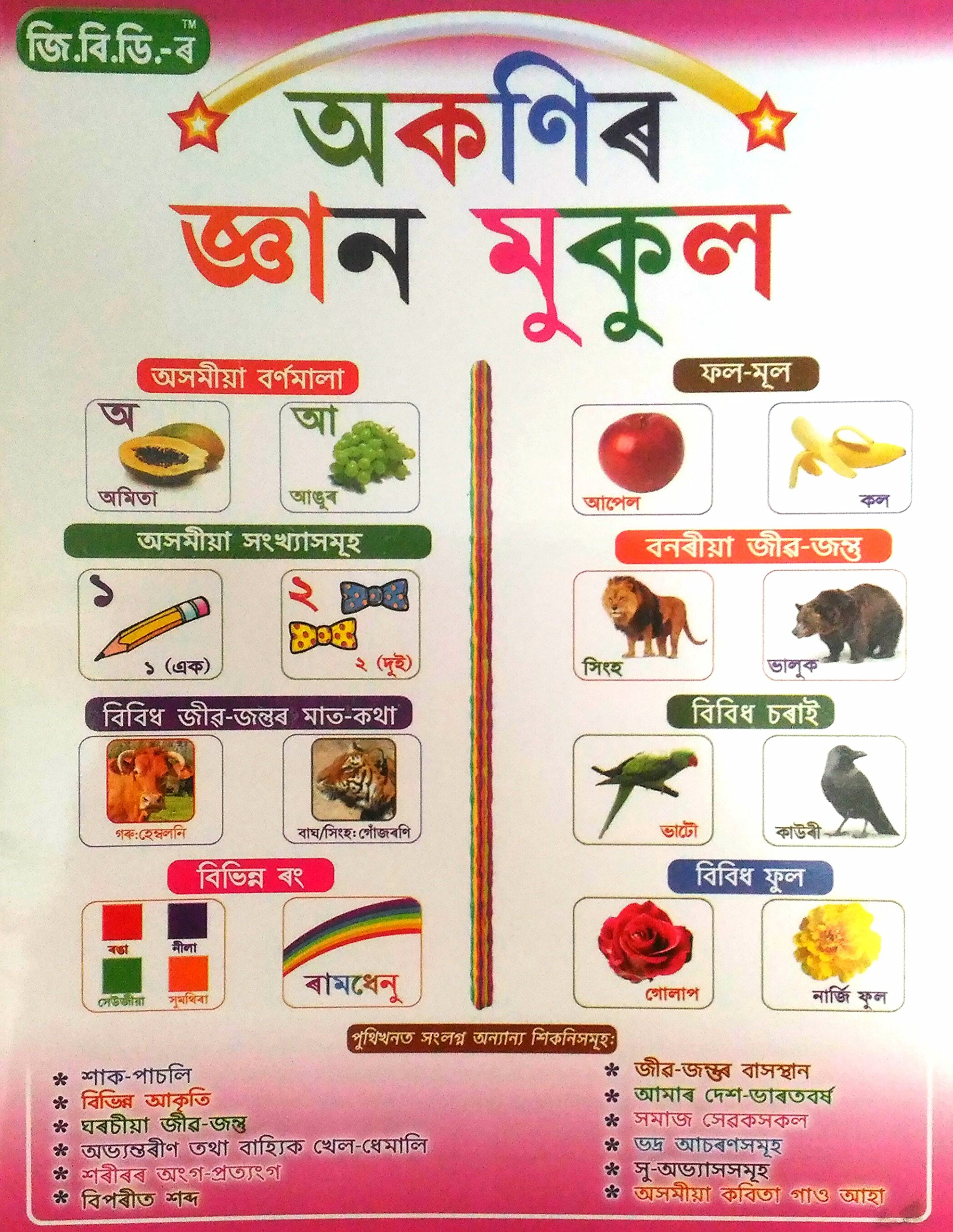 Buy Akanir Gyan Mukul Many In One Assamese Book Online At Low Prices In India Akanir Gyan Mukul Many In One Assamese Reviews Ratings Amazon In