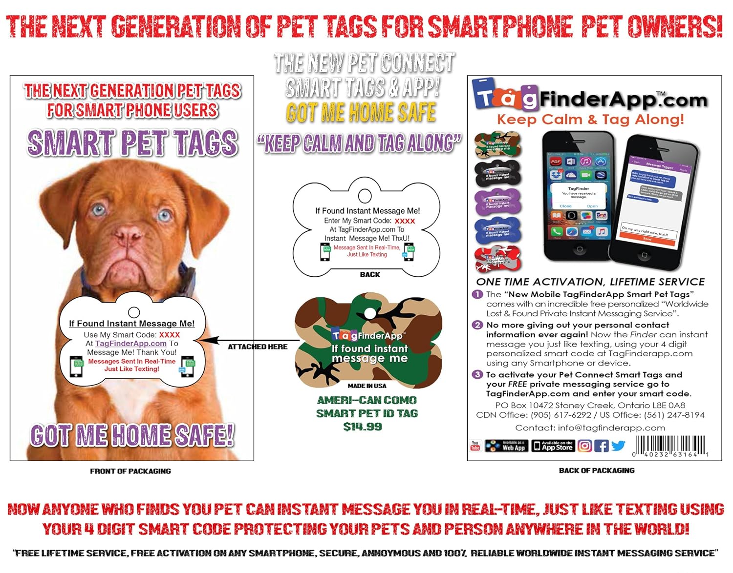 smart pet id tags