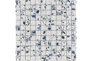 SOMERTILE Merola Tile Strawberry Fields 11-5/8" x 11-5/8" Porcelain Floor and Wall Tile