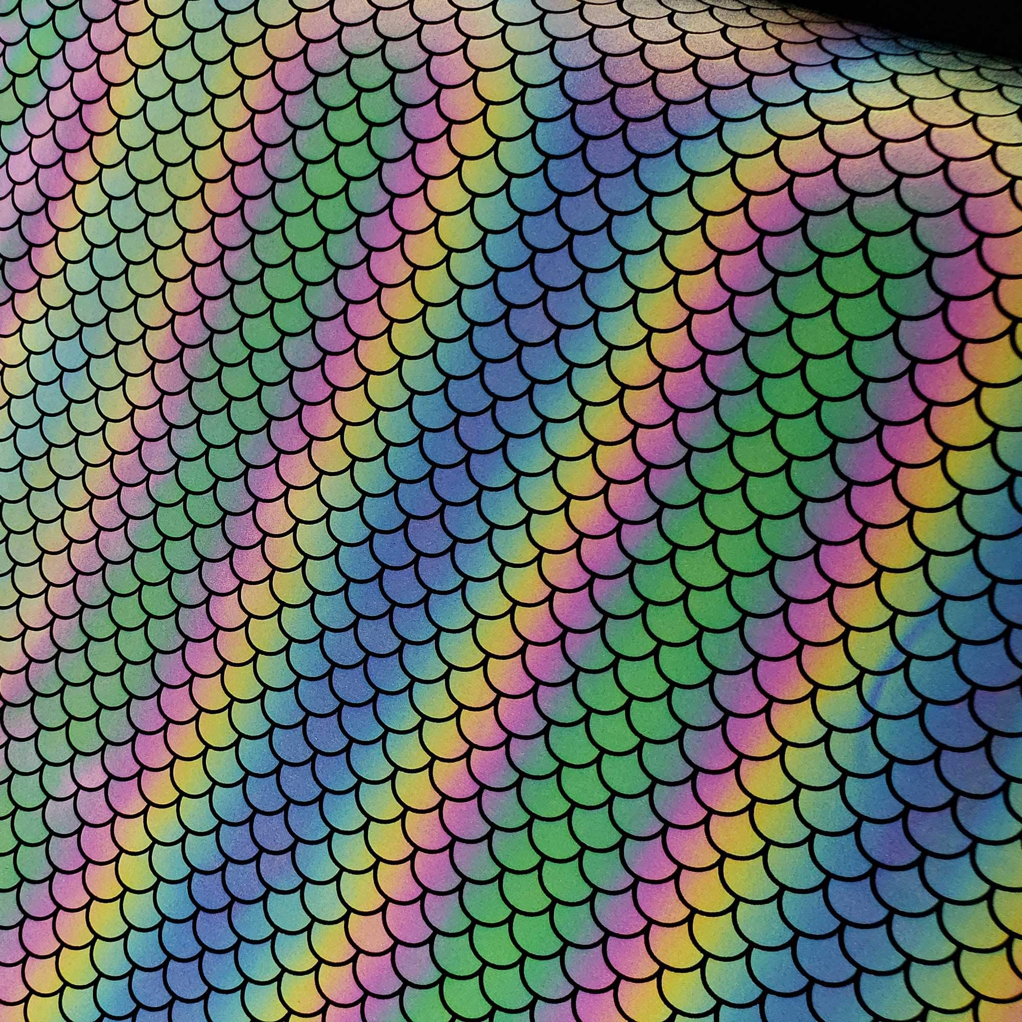 10 Yards Iridescent Rainbow Reflective Mermaid