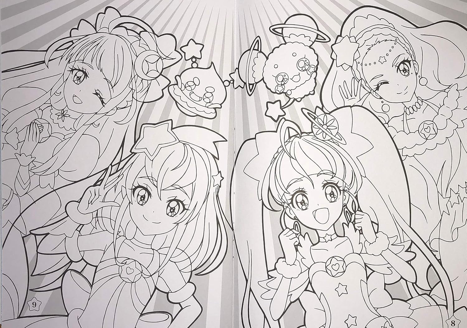 スタートゥインクル プリキュア 塗り絵 無料