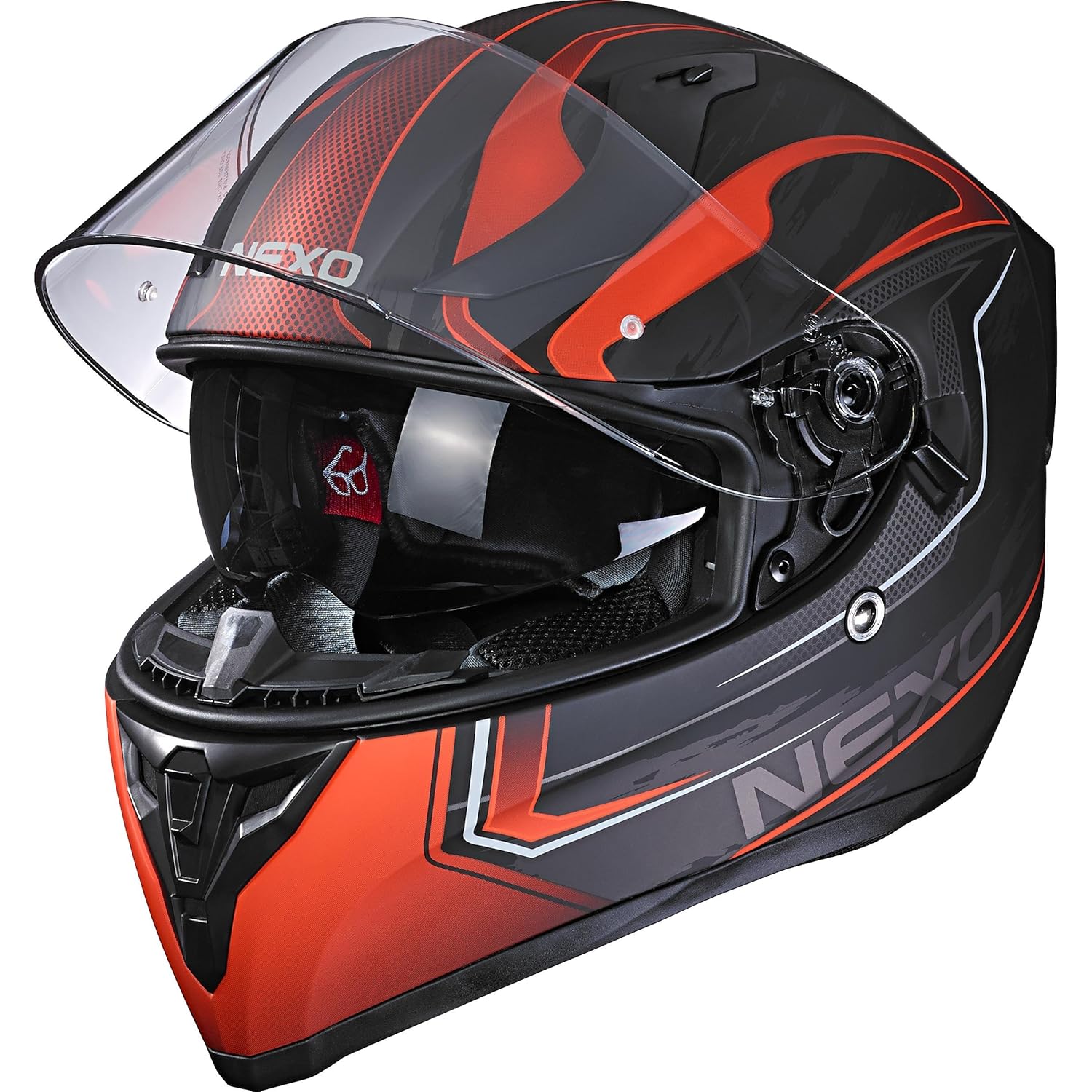 Thermoplastique Sportler Unisexe toute lann/ée Nexo Casque Int/égral Casque int/égral Sport II