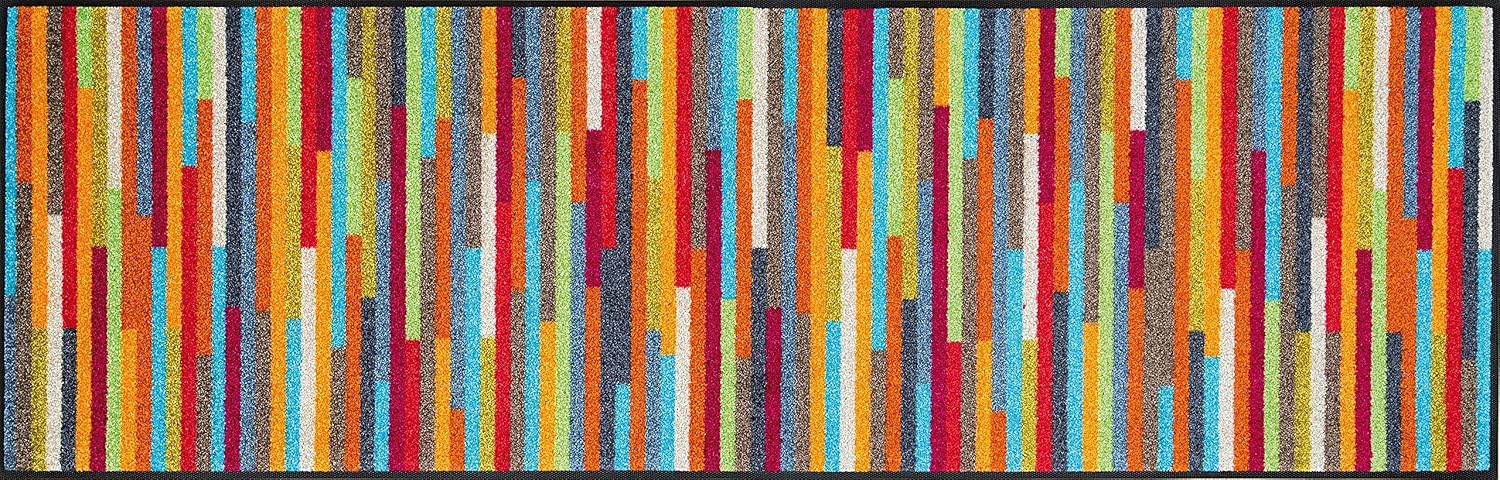 Wash&Dry Door Mat, Multicoloured, 60 x 180 cm (Rectangular)