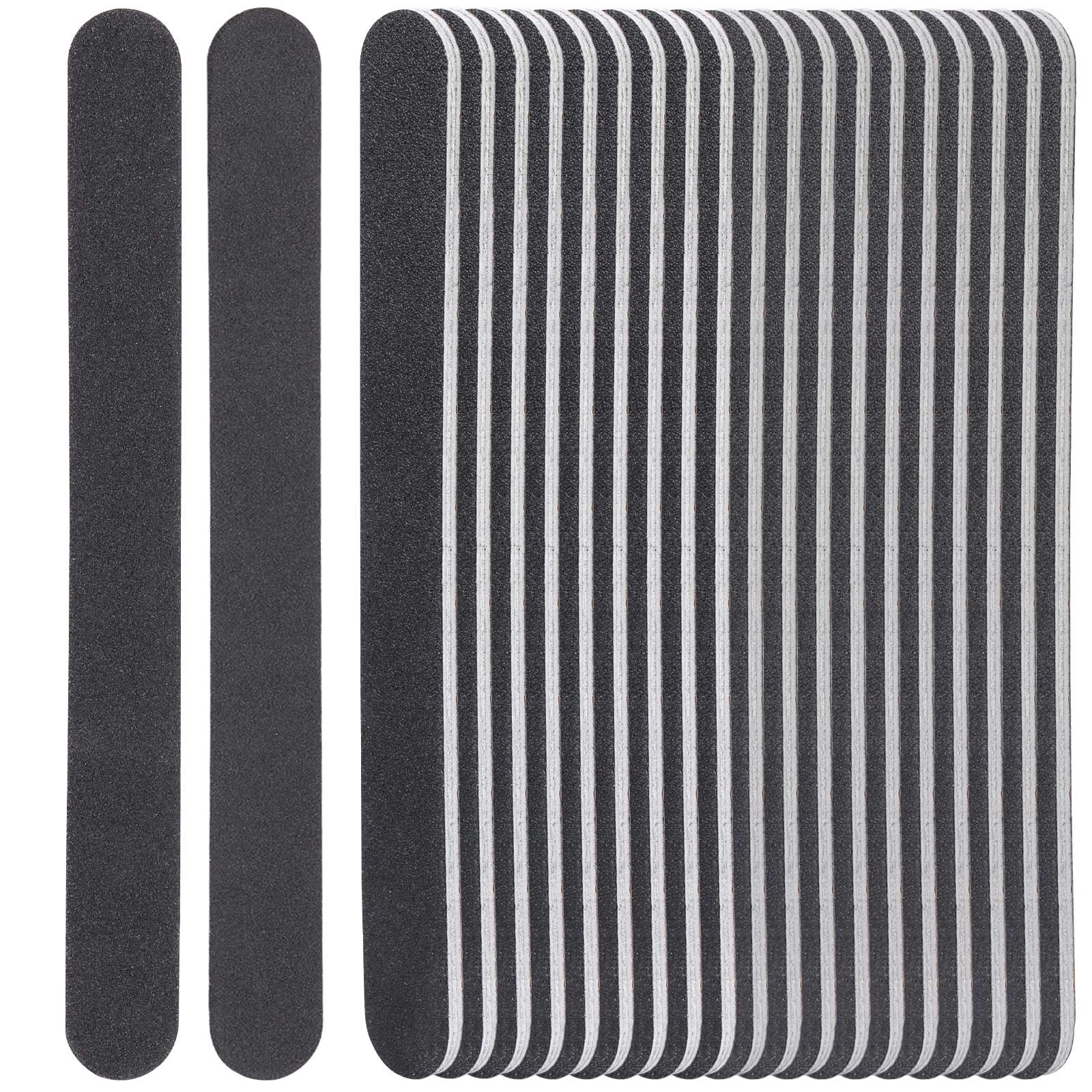 Photo 1 of 50 Pcs Nail Files for Acrylic Nails 100/180 Grit Double Sides Fingernail Files Professional Manicure Tools for Home Salon