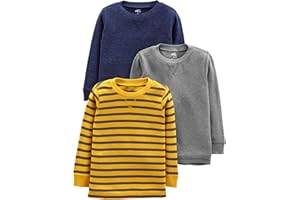 Simple Joys by Carter's Boys 3-Pack Thermal Long Sleeve ShirtsShirt