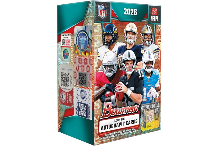 2026 Bowman Football - Factory Sealed - Value Box