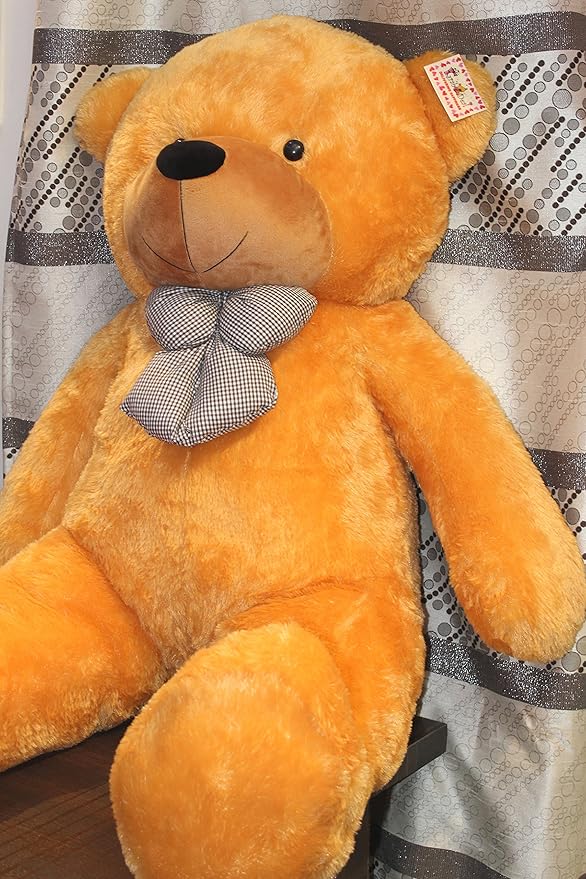 5 feet teddy bear with cap