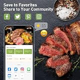KitchenBoss Sous Vide Machine 1100W Wi-Fi Precision Cooker Stainless Steel view 6