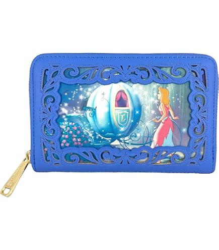 【LOUNGE FLY】シンデレラ ジップ 財布 Happily Ever After Loungefly Disney Cinderella Happily Ever After Wallet – LF