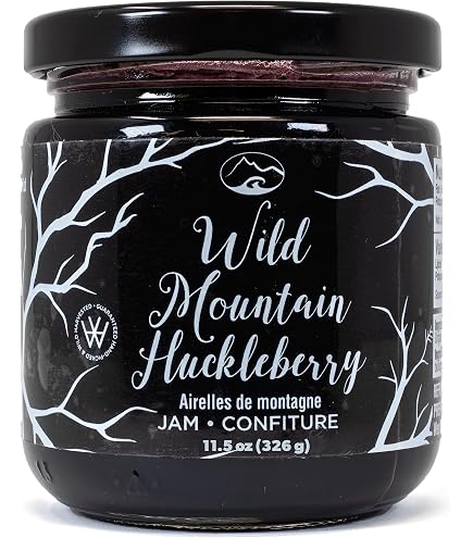 thumbnail image 2 of Jack's Premium Preserves No Sugar Added Huckleberry Preserve – 10 Oz All-Natural 2 of 2