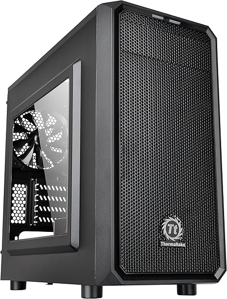 Thermaltake Versa H15 Win - Caja de Ordenador, Color Negro: Amazon.es: Informática