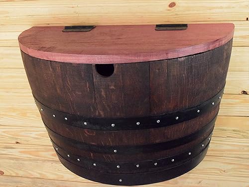 Amazon Com Merlot Collection French Oak Wine Barrel Wall Mounted