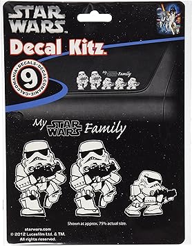 star wars family decals