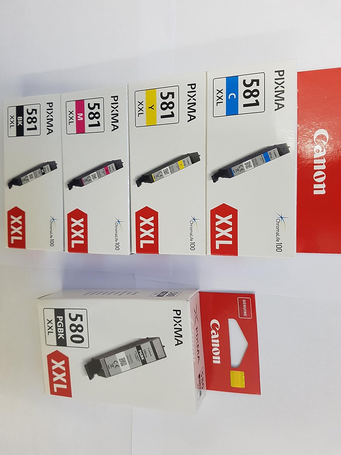 canon ink 581 xxl