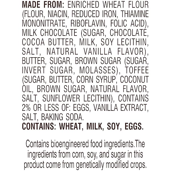 PEPPERIDGE FARM FARMHOUSE THIN & CRISPY TOFFEE MILK CHOCOLATE COOKIES, 6.9 OZ. BAG