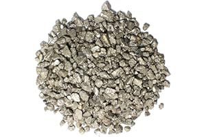DEY DESIGNS 1/2 Lb Pyrite Fools Gold Chips - Iron Pyrite Raw Crystal Stones - Healing Crystals - Raw Natural Rough Stones - Crystal Healing Stones