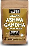 Organic Ashwagandha Root Powder - 16oz Resealable Bag (1lb) - 100% Raw From India - by Feel Good Organics
