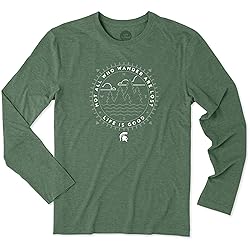 Life is Good NCAA Michigan State Spartans Adult Men