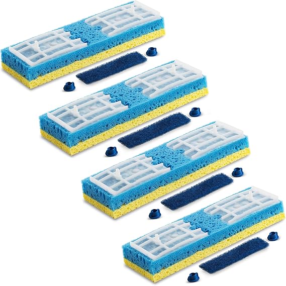 Quickie Sponge Mop Refill Type S [Set of 4] Sponge Mop Head