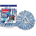 Vileda EasyWring RinseClean Mop Head Refill | Machine Washable & Reusable Mop Refill | Spin Mop Replacement Head | Safe and E