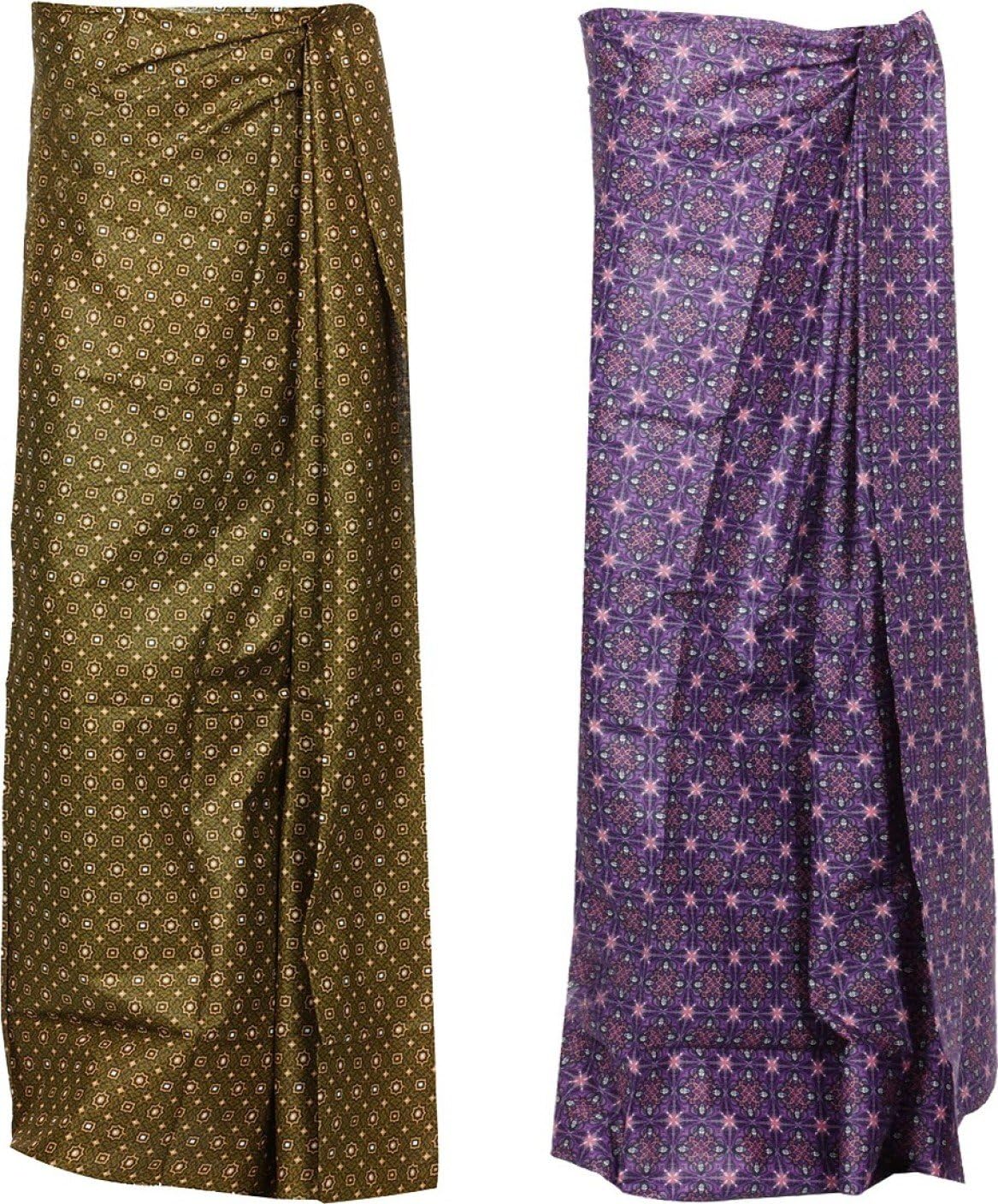 Infant Yogi Men's Cotton Premium Long Lasting Lungis, Free Size(Multicolour)