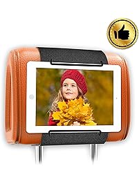Car Headrest Mount Holder for Tablet,Universal Tablet Car Back Seat Holder for 7-11 inch Tablet-Apple iPad, iPad 2&iPad 3 & 4,iPad Mini 2/3/4,iPad Air,iPad Pro 9.7", Samsung Galaxy Tab and More