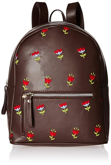 Kanvas Katha Dark Brown Casual Backpack (KKPBE003)