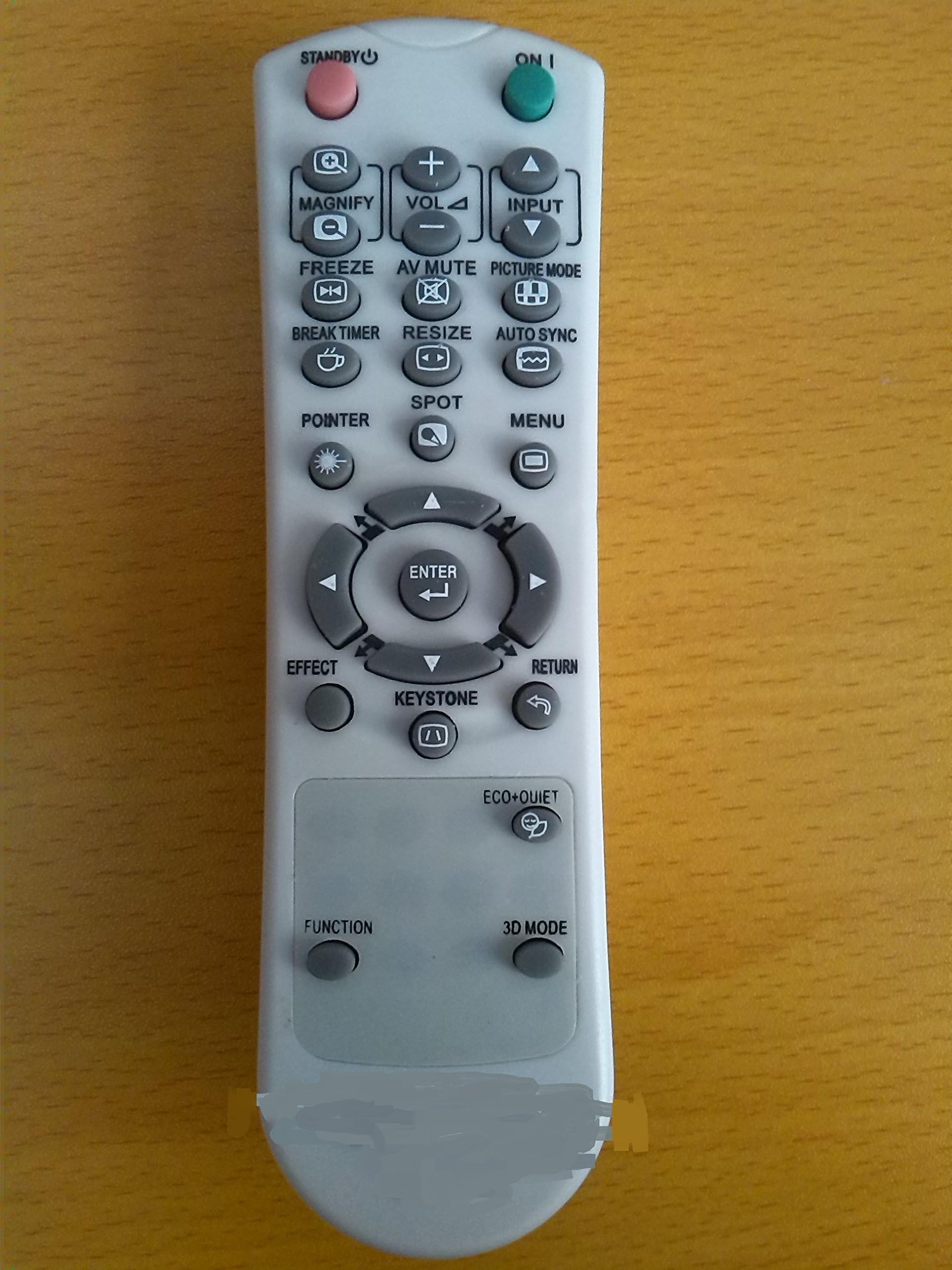 Brand New ELECTRON Top Quality General Universal Compatible Replacement Projector Remote Control Fit For SHARP XG-P25X Projector 199 Days Warranty