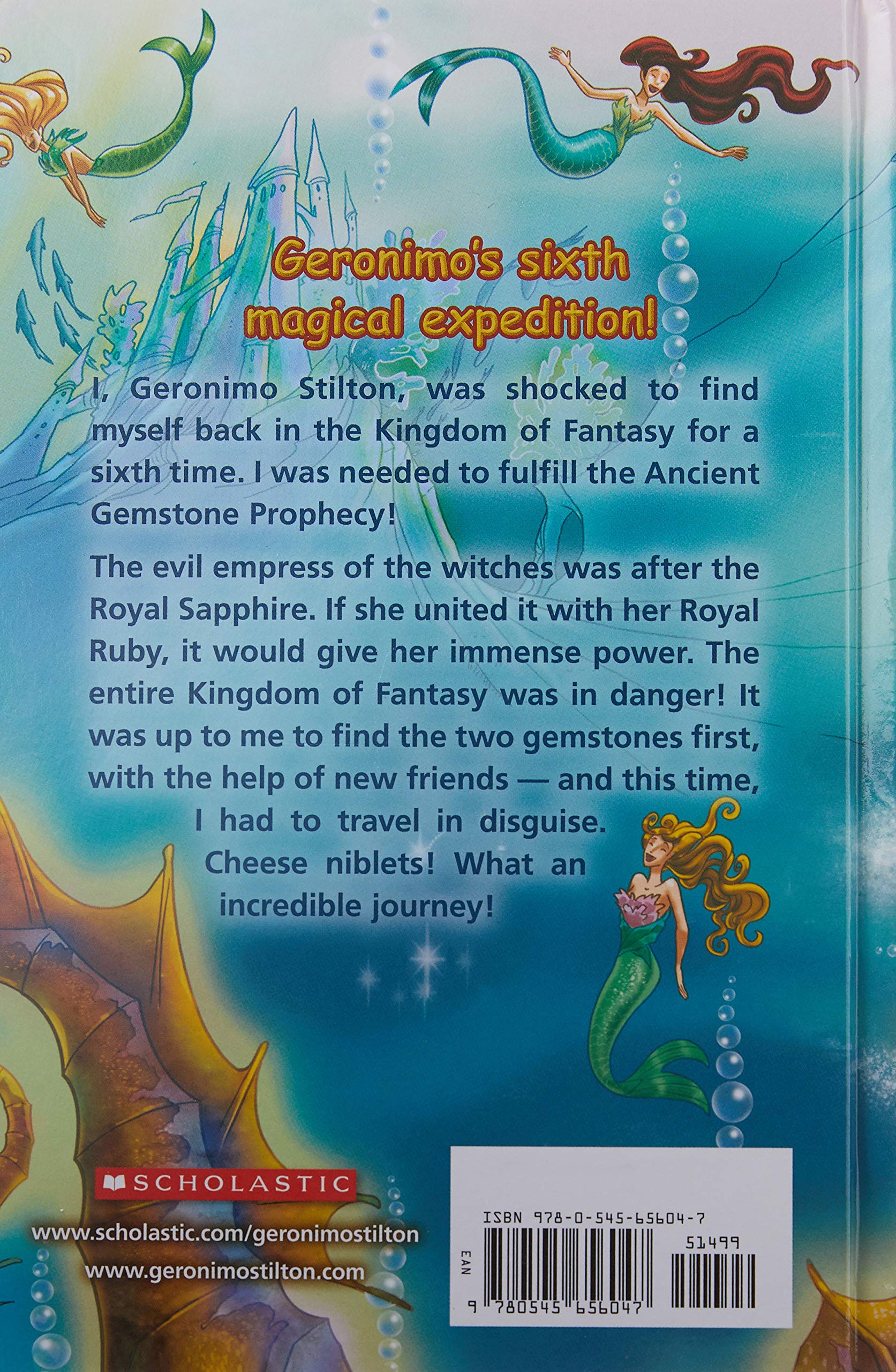 The Search For Treasure Geronimo Stilton And The Kingdom Of Fantasy 6 6 Stilton Geronimo 9780545656047 Amazon Com Books