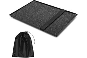 Large Tripod Tray Attachment - Platform Holder for Laptop, Notebook, Projector, and Equipment - 1/4" to 3/8" Screw - Complete