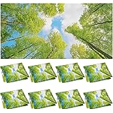 Forest Magnetic Light Covers 8-Pack (2×4 ft) – Tree Canopy Ceiling Filters, Tool-Free Magnetic Mount, Flame-Resistant, Soft A