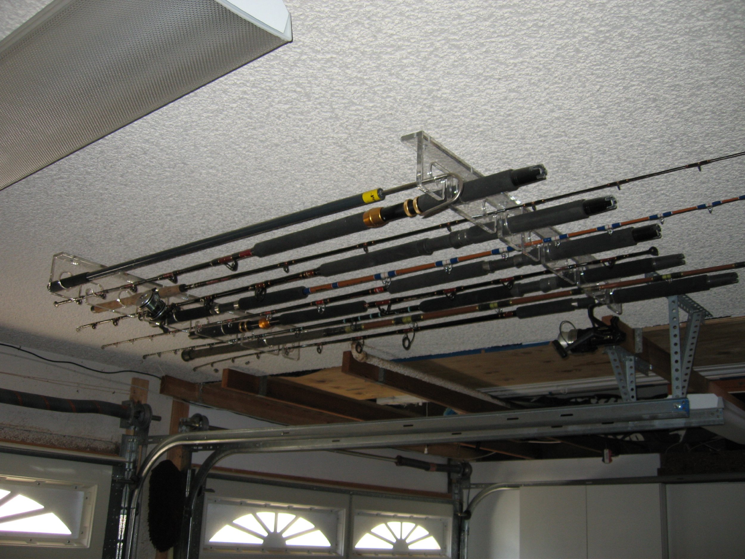 Fishing Rod Storage Display Rack Acrylic 6 Place Buy Online In