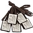 Brown Scapulars Catholic Escapularios Catolicos Mt. Carmel 100% Wool Handmade Quality (5)