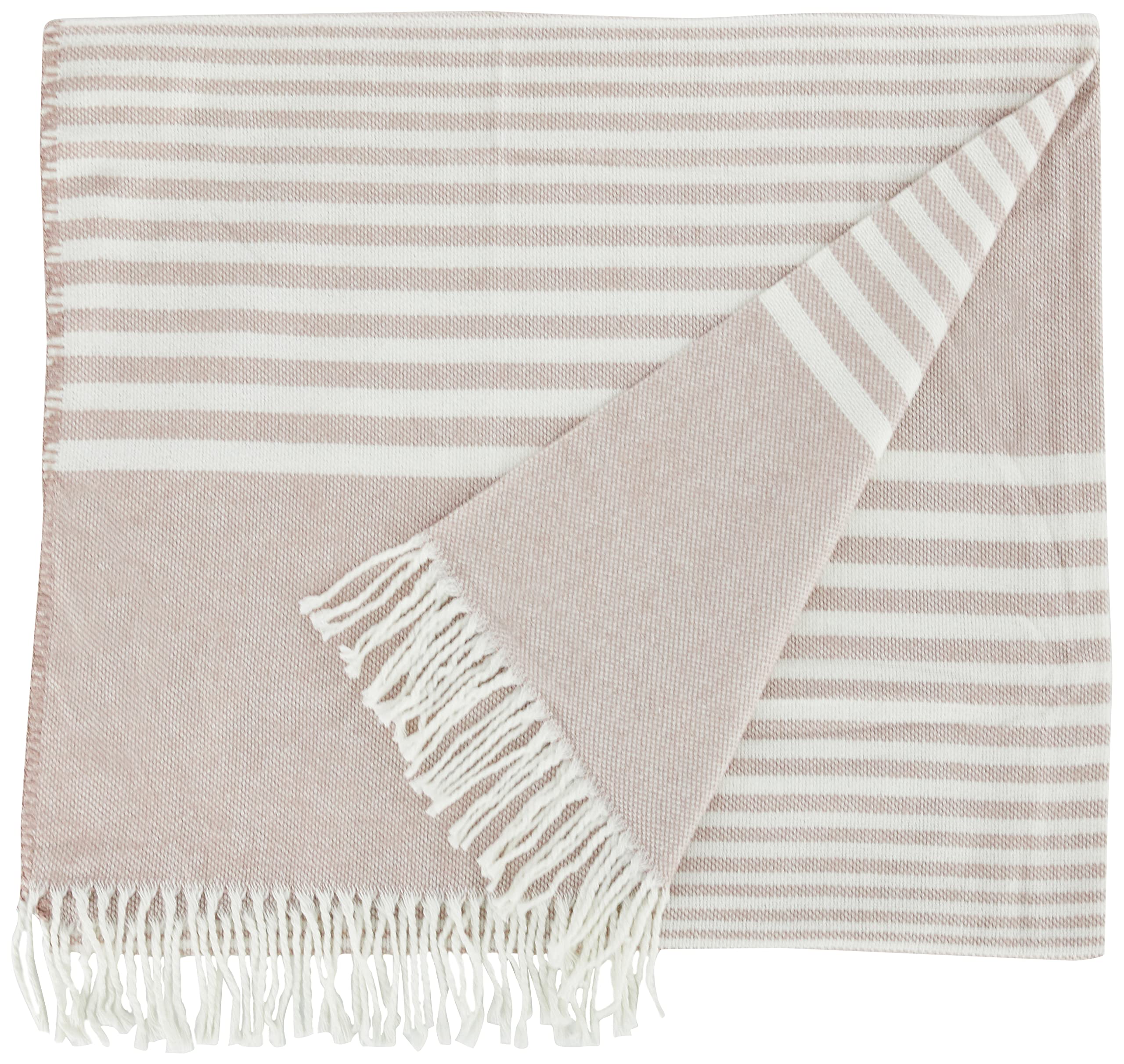 TOM TAILOR 0229858 Blanket Striped Structure 140 x 180 cm Jade