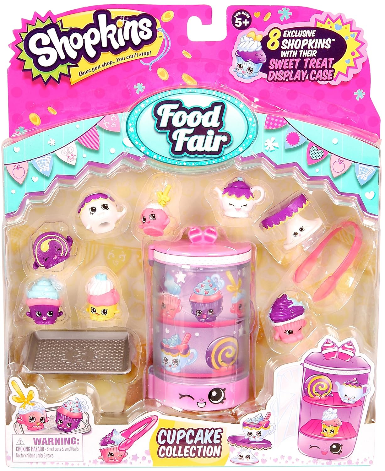 Shopkins Season 3 Food Fair Pack - Cupcake Collection