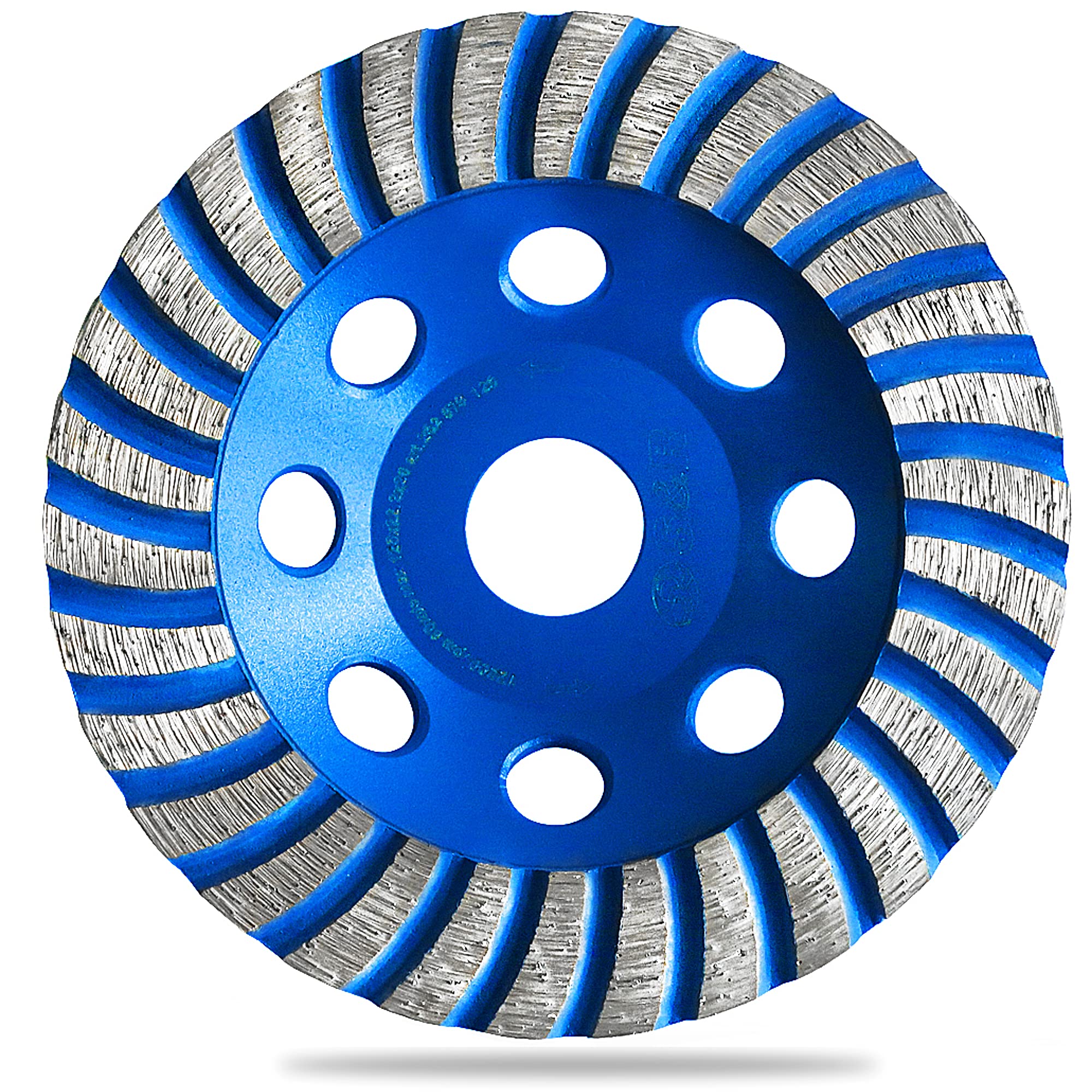 S&R Diamond grinding disc, Diamond Cup Wheel, 125 x 22,2 mm, Diamond grinding cup for multi material. Professional Quality