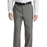 Palm Beach Men's Sam Performance Flat Front Suit Separate Pants